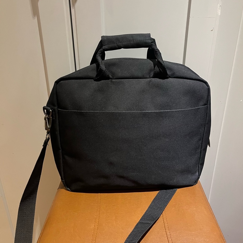 Hugo Boss Black Messenger Bag Modern Design